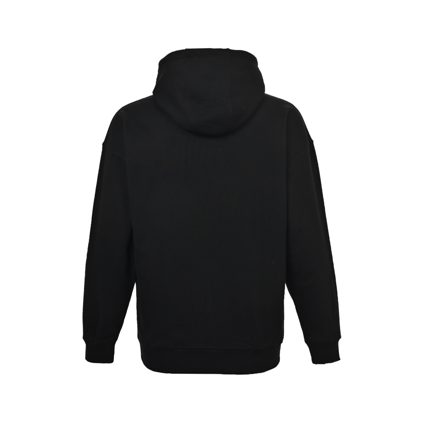 Loewe 24Fw leather drawstring hooded sweatshirt