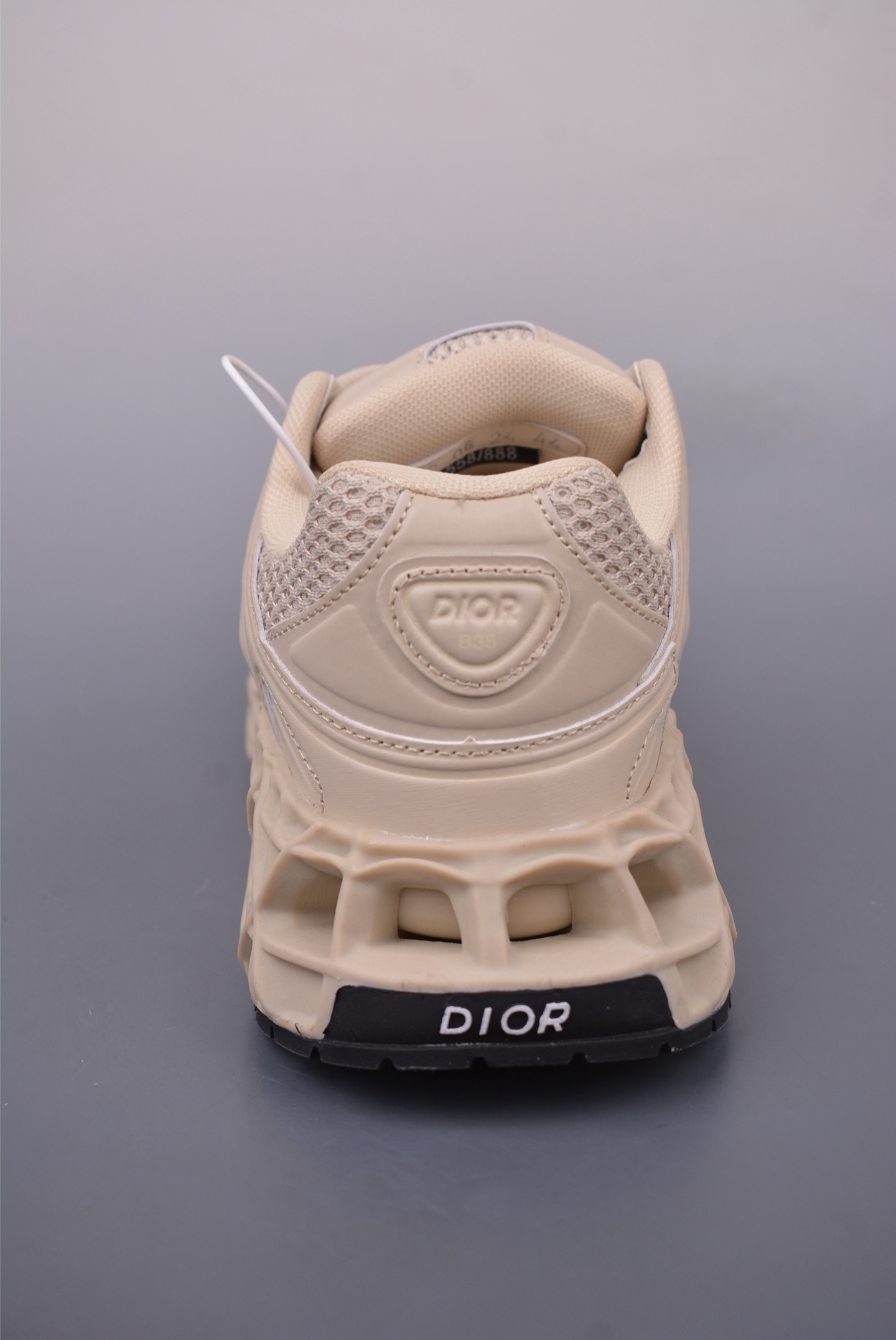 DIOR B35 round toe lace-up sneakers 3SN308JZK2722