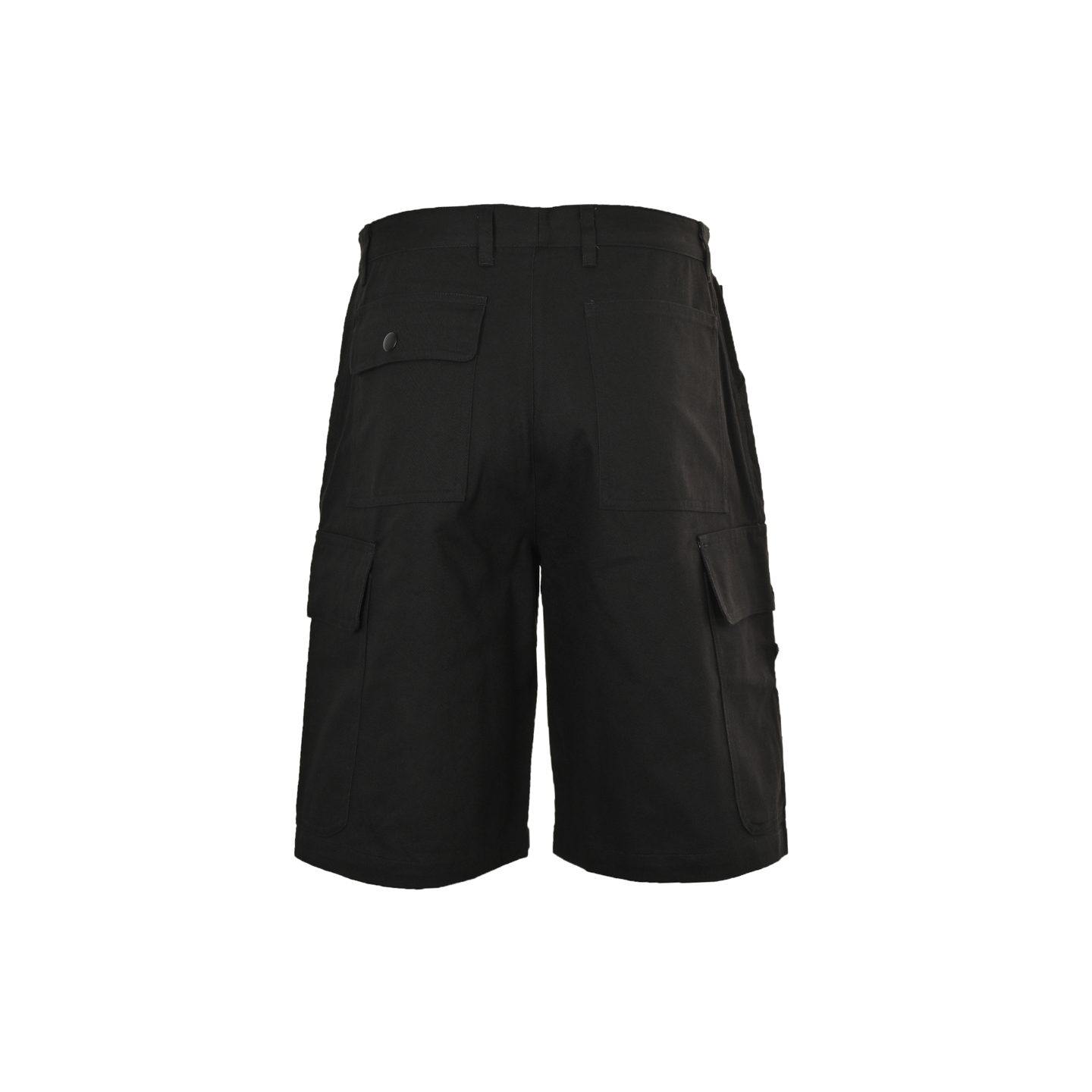 Prada 25ss pocket triangle logo cargo shorts