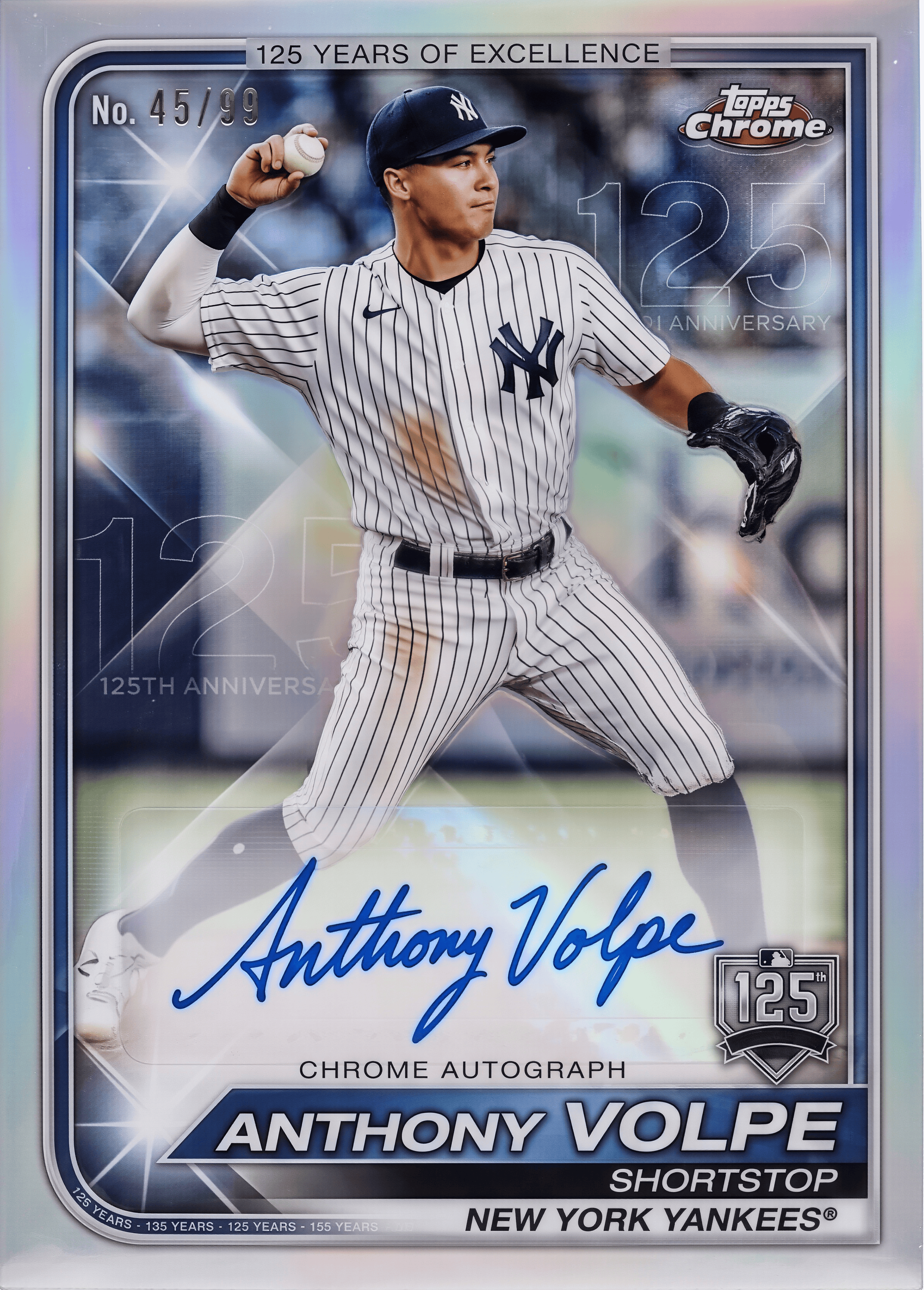 2026 New Y⚾️rk Yankees 125th Anniversary Trading Cards Hobby Box