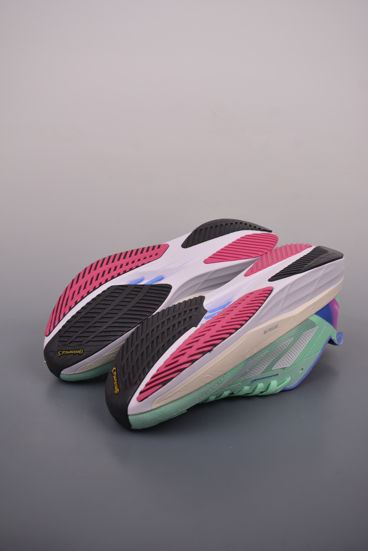 Adidas adizero Boston 11 blue, white and purple HQ3696