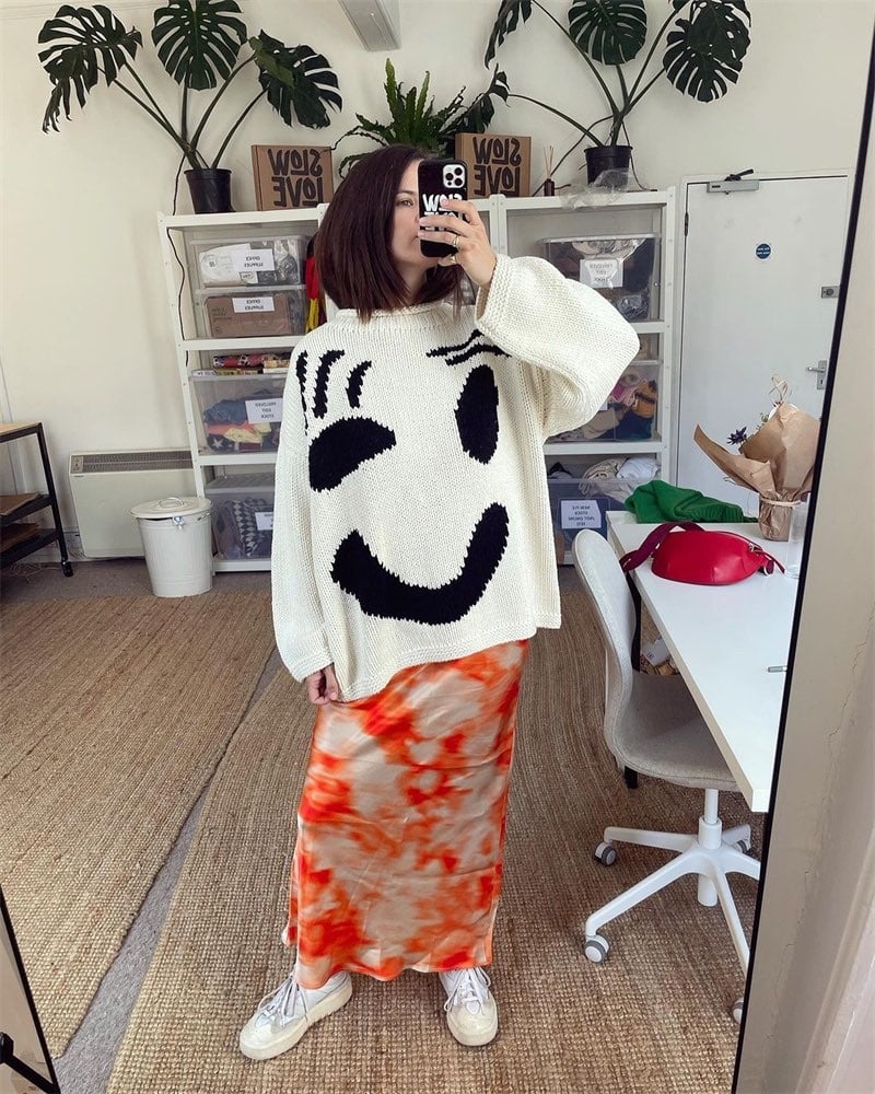 💥Hot Sale 49% OFF💥Happy Sunday Feel Good Knit Jumpers