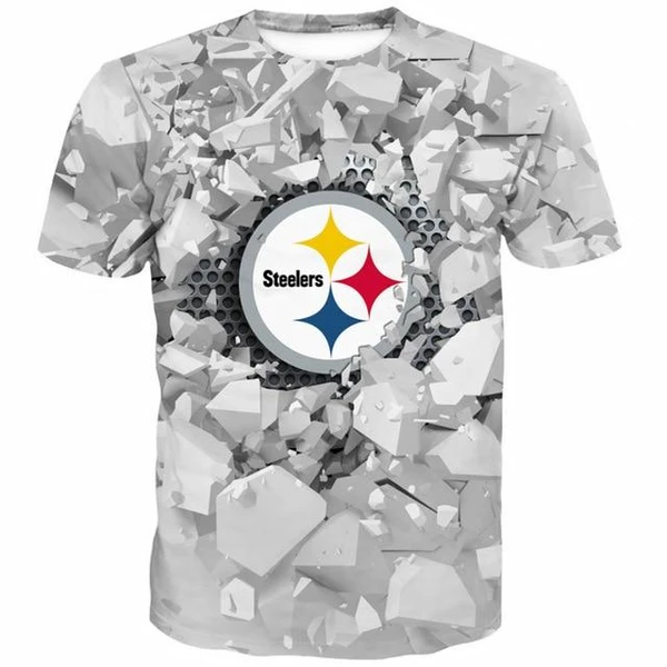 STEELERS 3D HOODIE ICE5