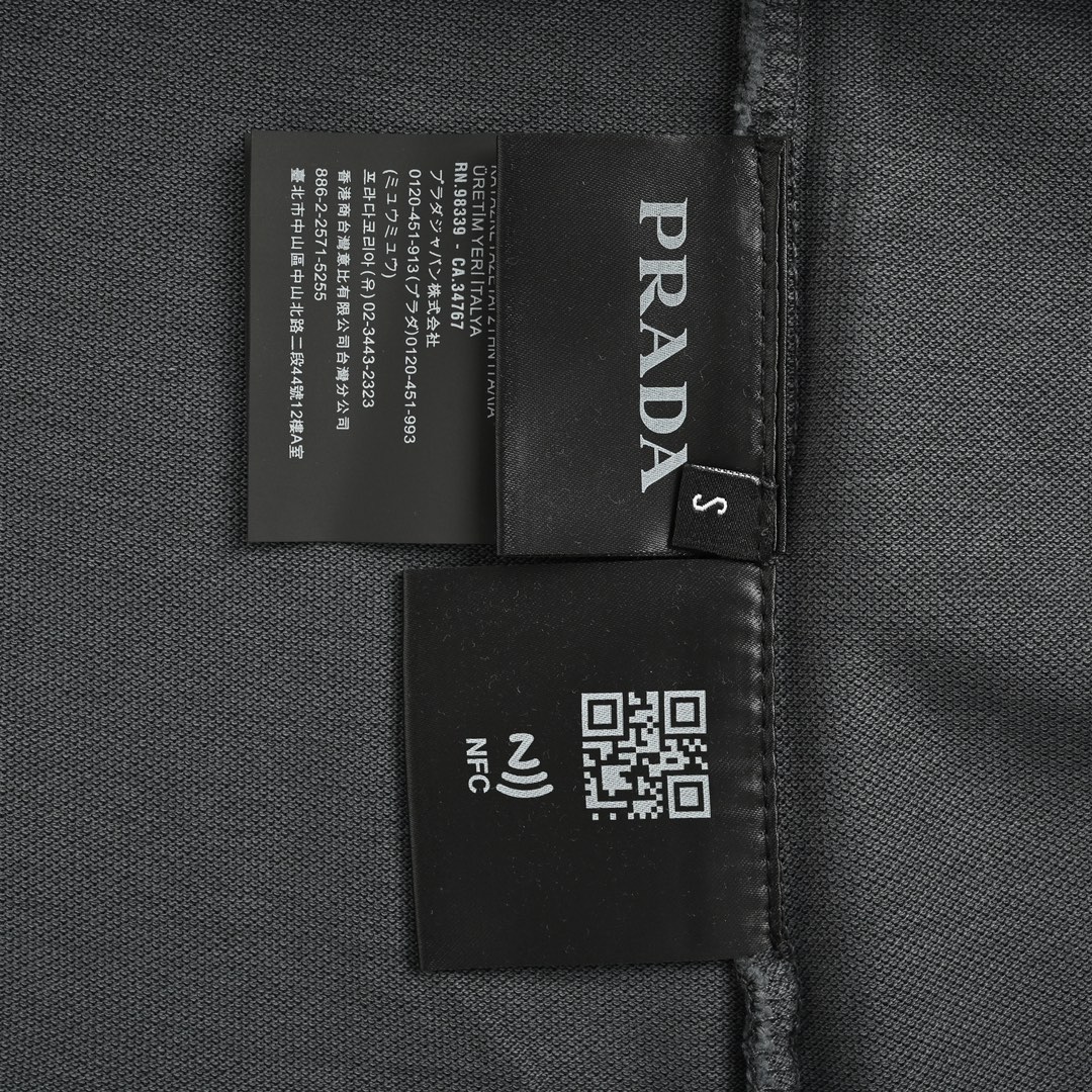 Prada 24ss gradient Polo short sleeve