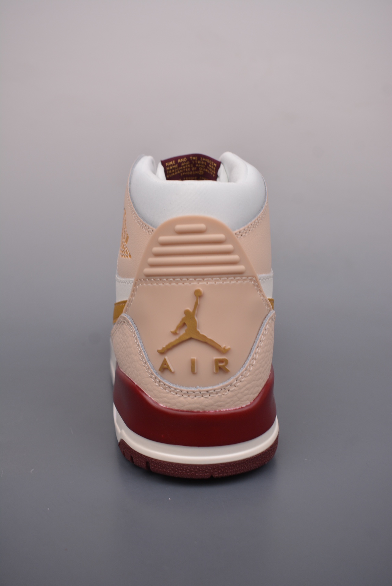 Nike Air Jordan Legacy 312 High Beige Wine Red Gold