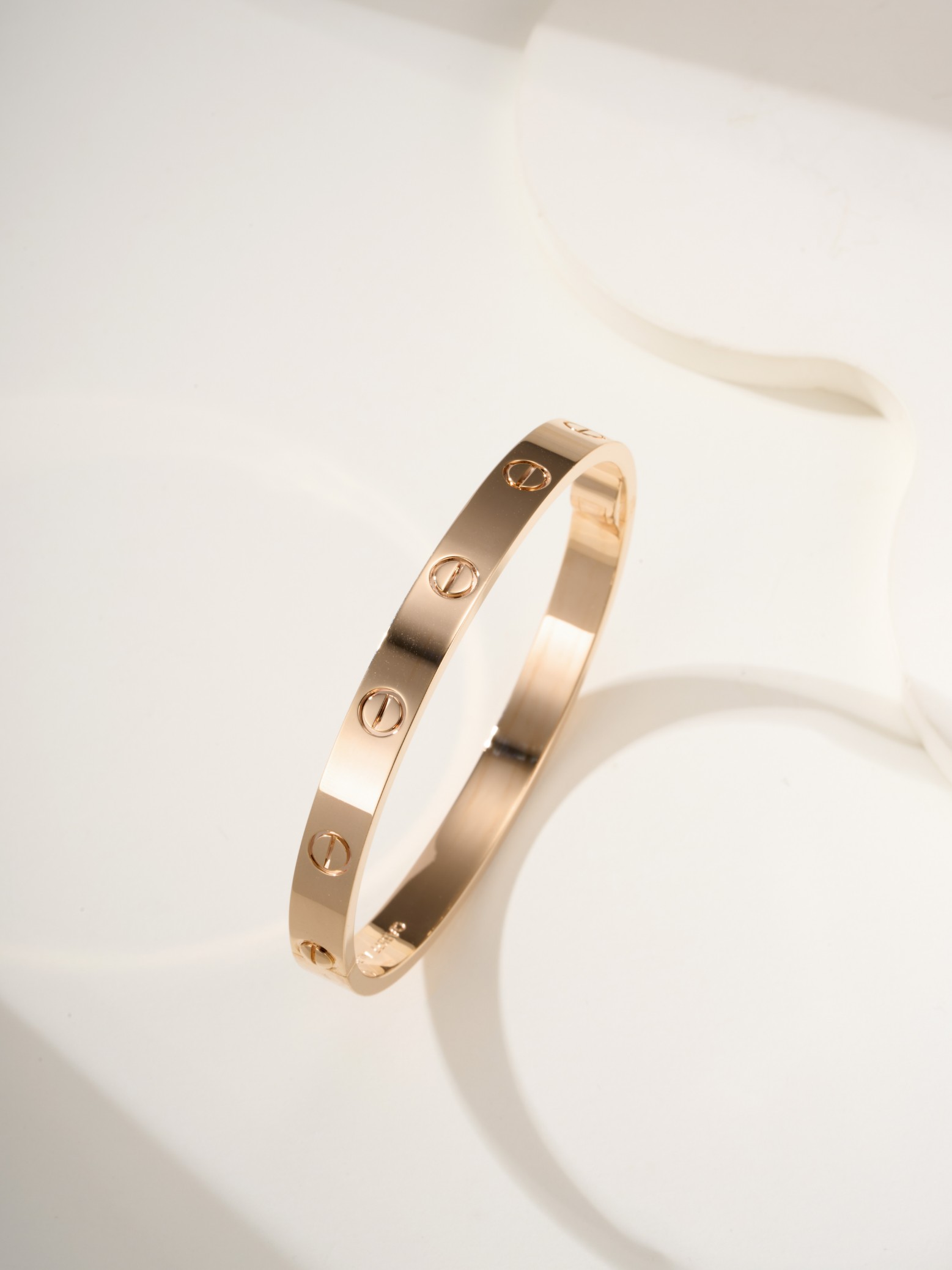 Cartier 2025 6.1mm medium version single open diamond-free bracelet