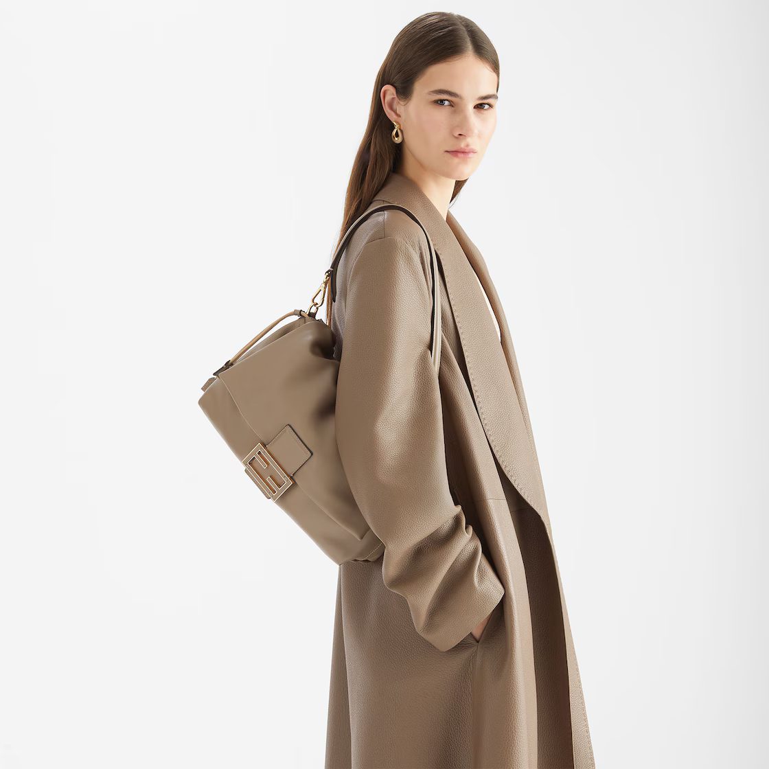 Fendi Mamma Baguette Large 8BR834AQ0DF0E65