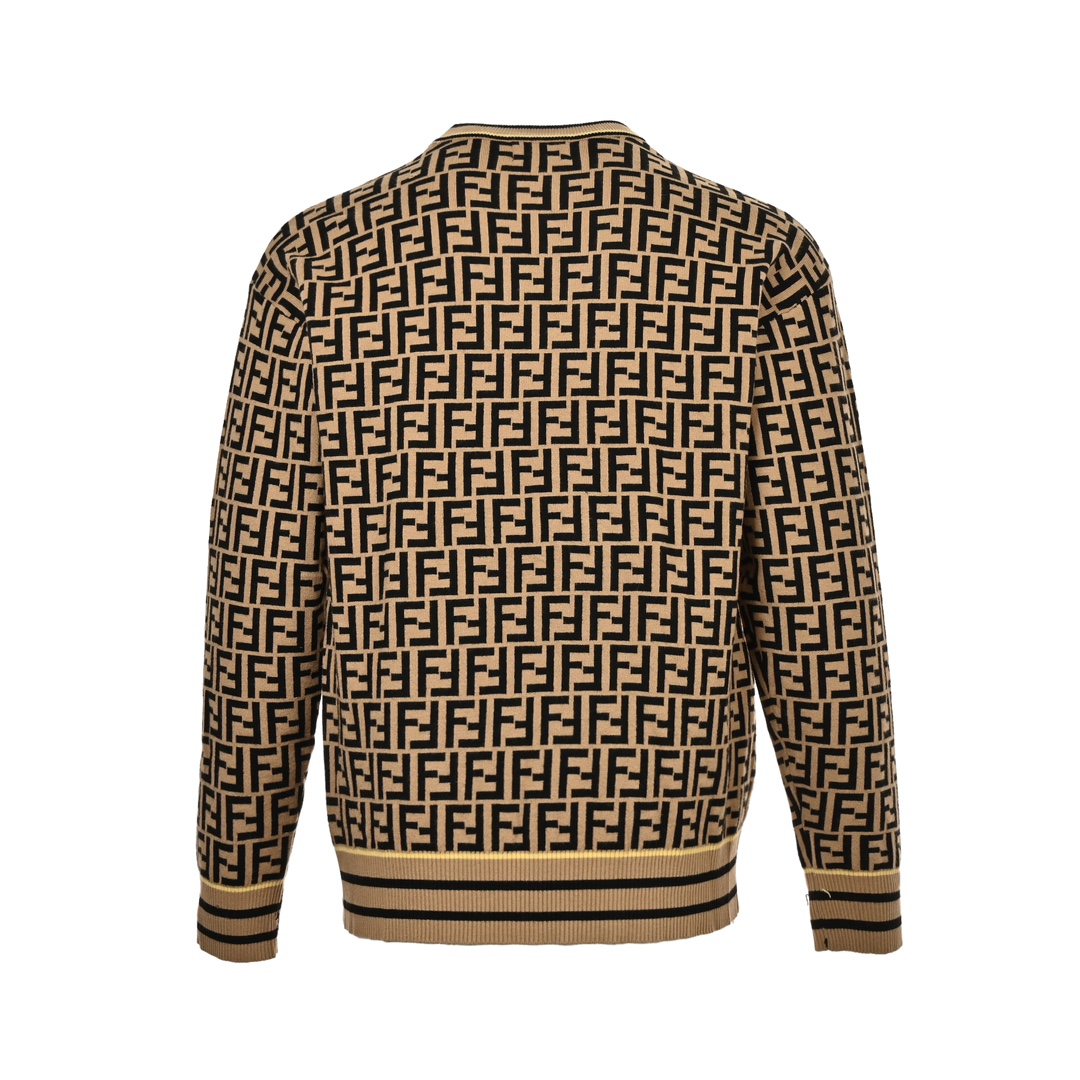 Fendi 24Fw FF all-over jacquard sweater