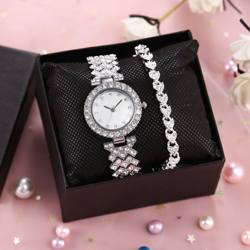(🔥Mother's Day Sale 50% OFF )-Luxury Women platinum Watch💎-BUY 1 Sets FREE SHIPPING