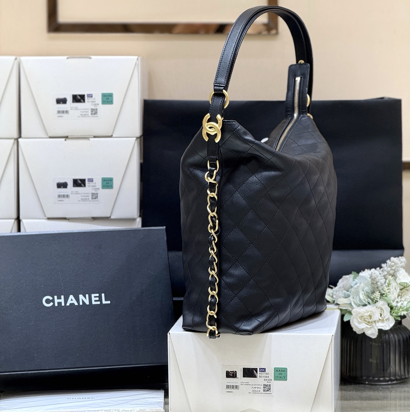 Chanel 25S Spring/Summer Collection Hobo Bag AS5523 00158