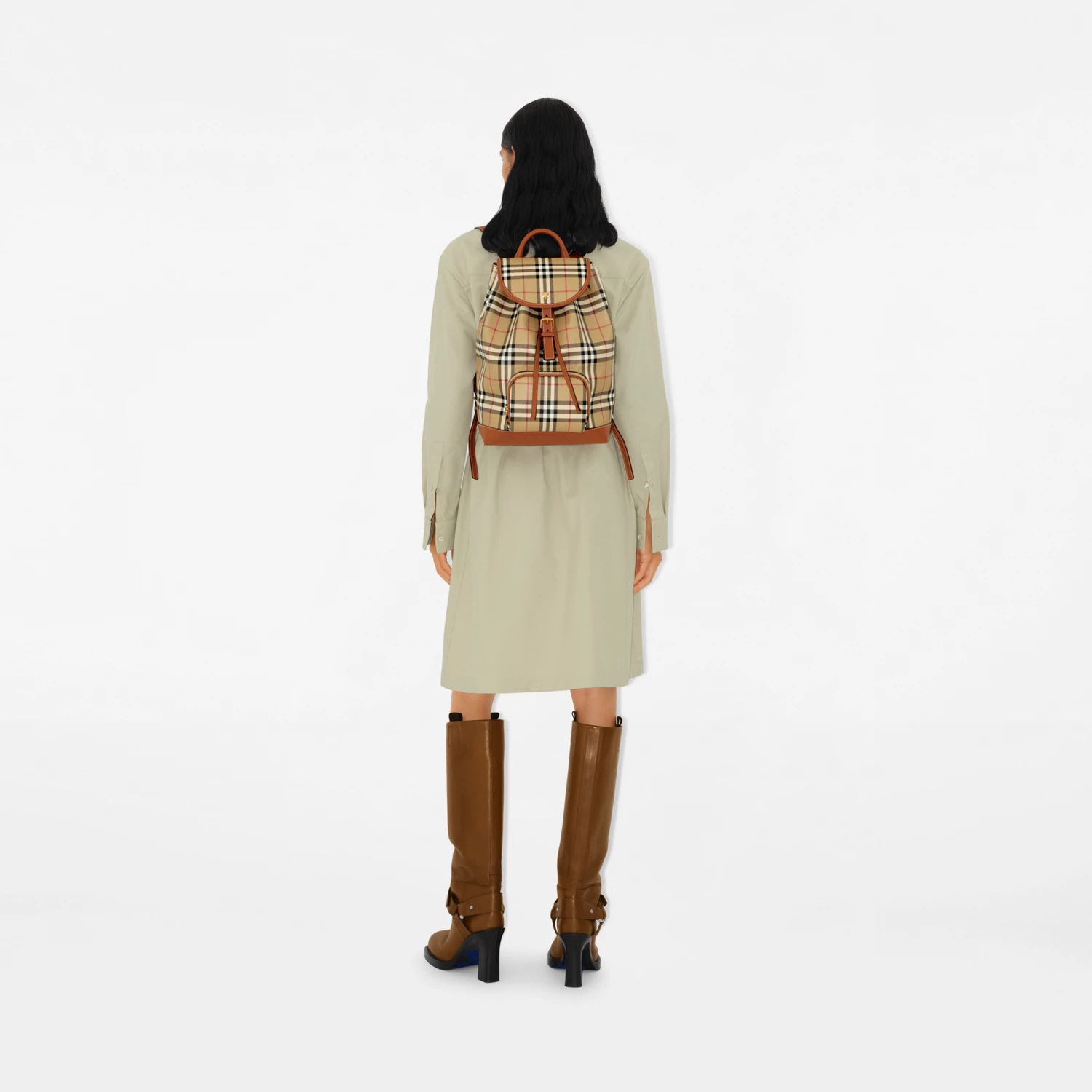 Burberry Check Backpack 80975801