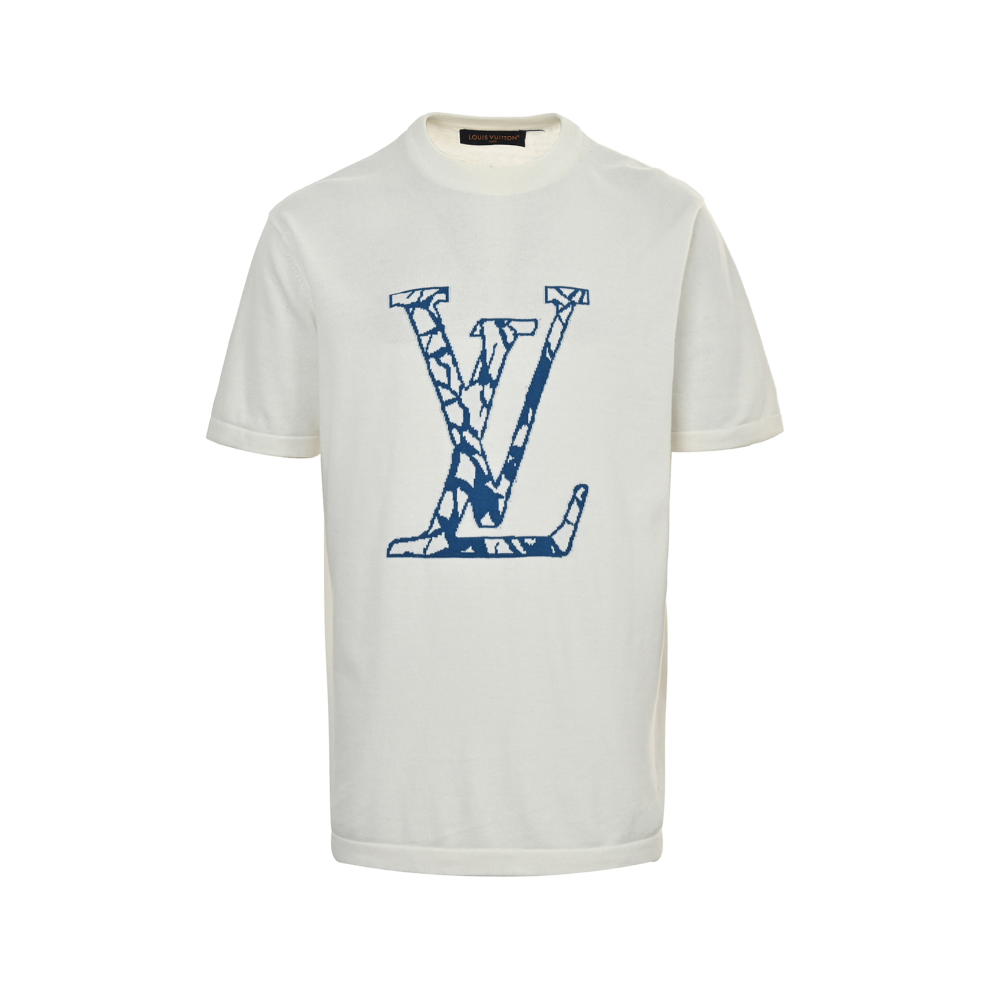 Louis Vuitton Ski Collection jacquard logo knitted short sleeves