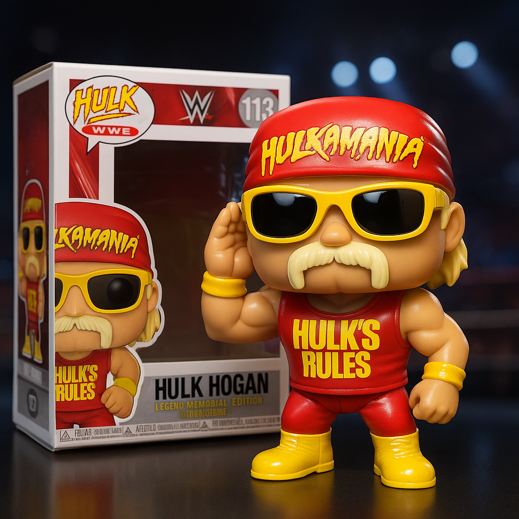 Hulk Hogan Memorial Doll