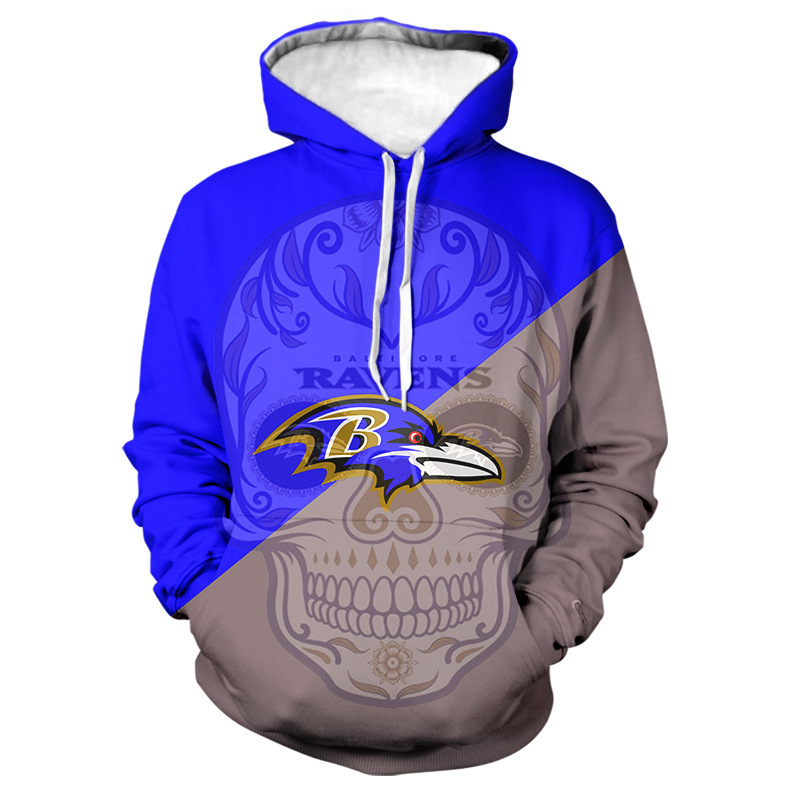 BALTIMORE RAVENS 3D HOODIE 2211