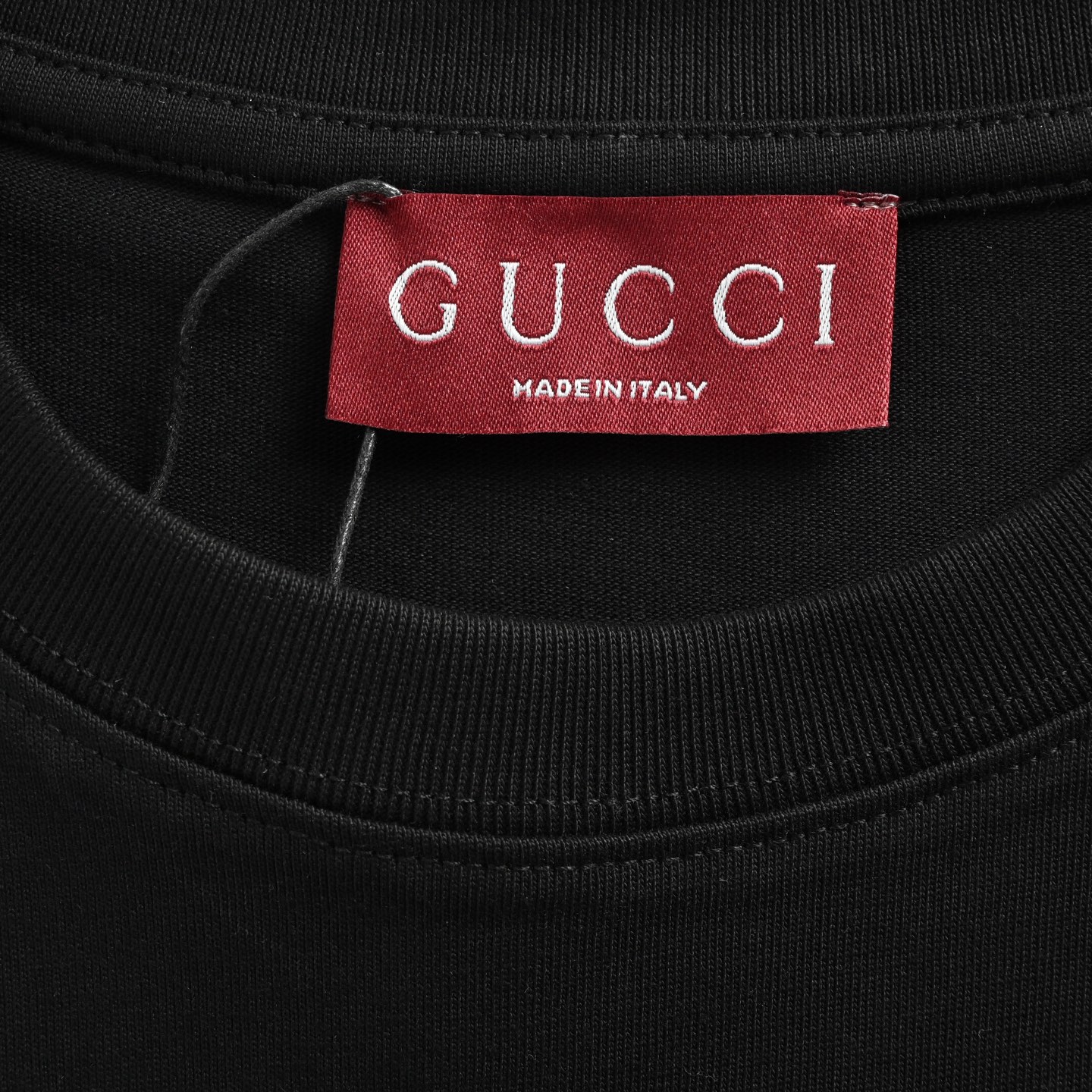 Gucci 25ss short sleeves with lettering print on chest