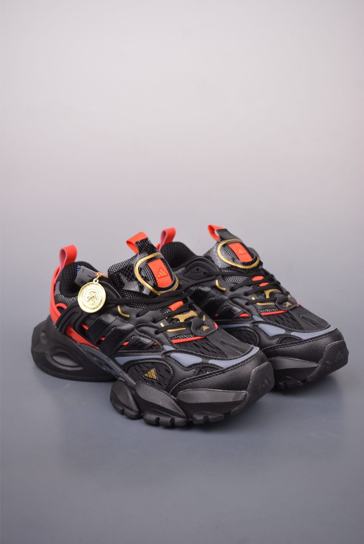 Adidas XLG Runner Deluxe Year of the Snake black JQ2974