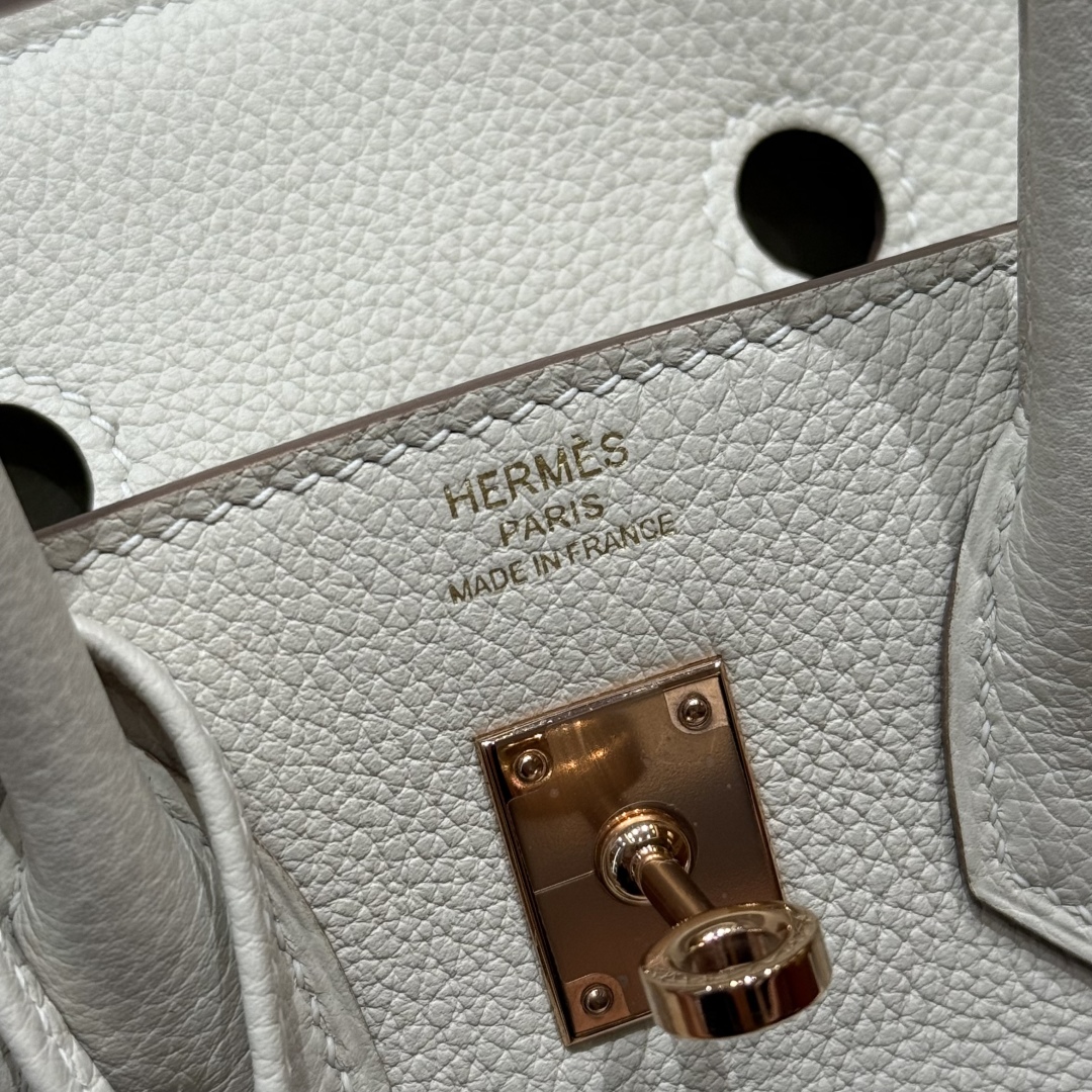 Hermès Birkin 10Craie Handbag (Handmade to Order)