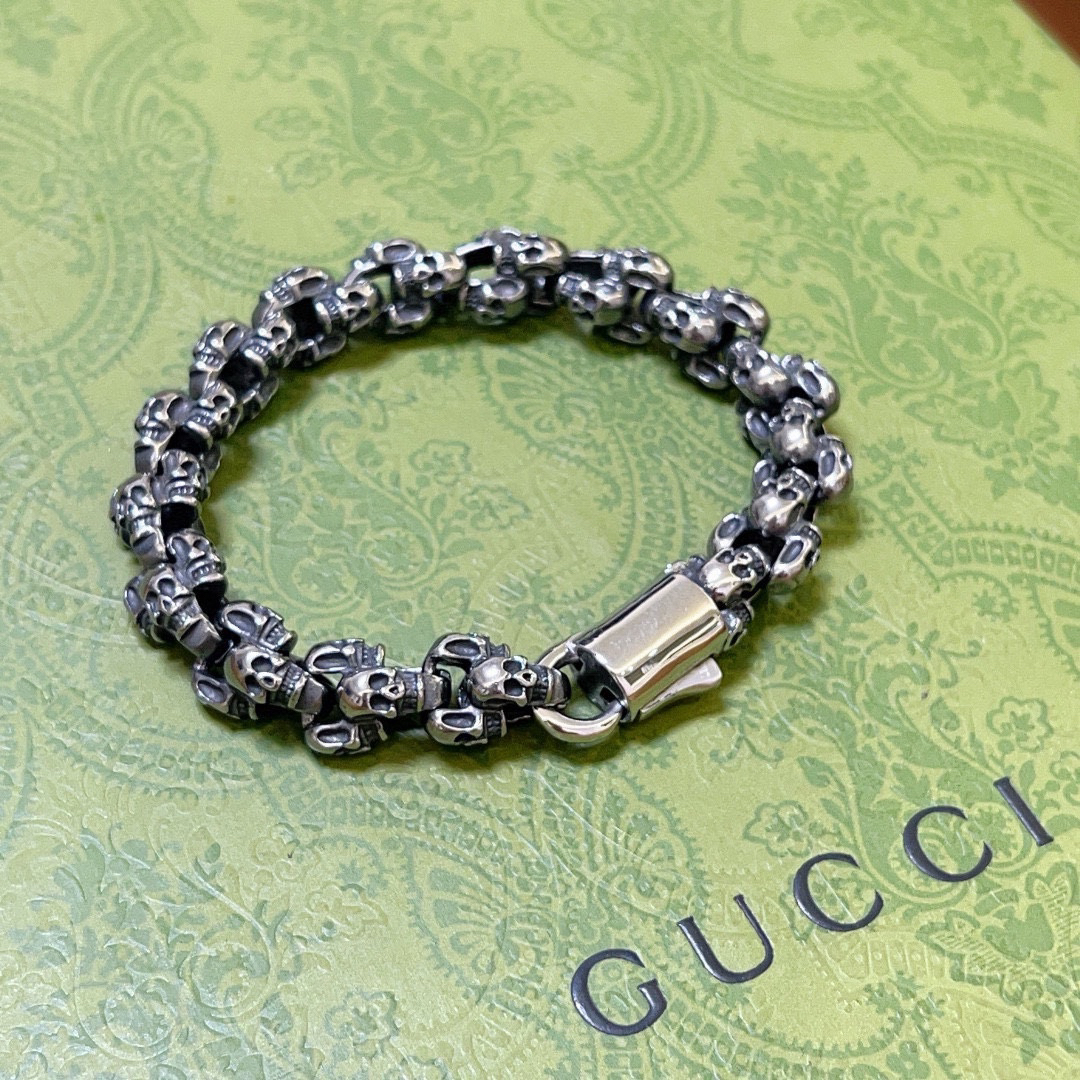 Gucci skull vintage bracelet