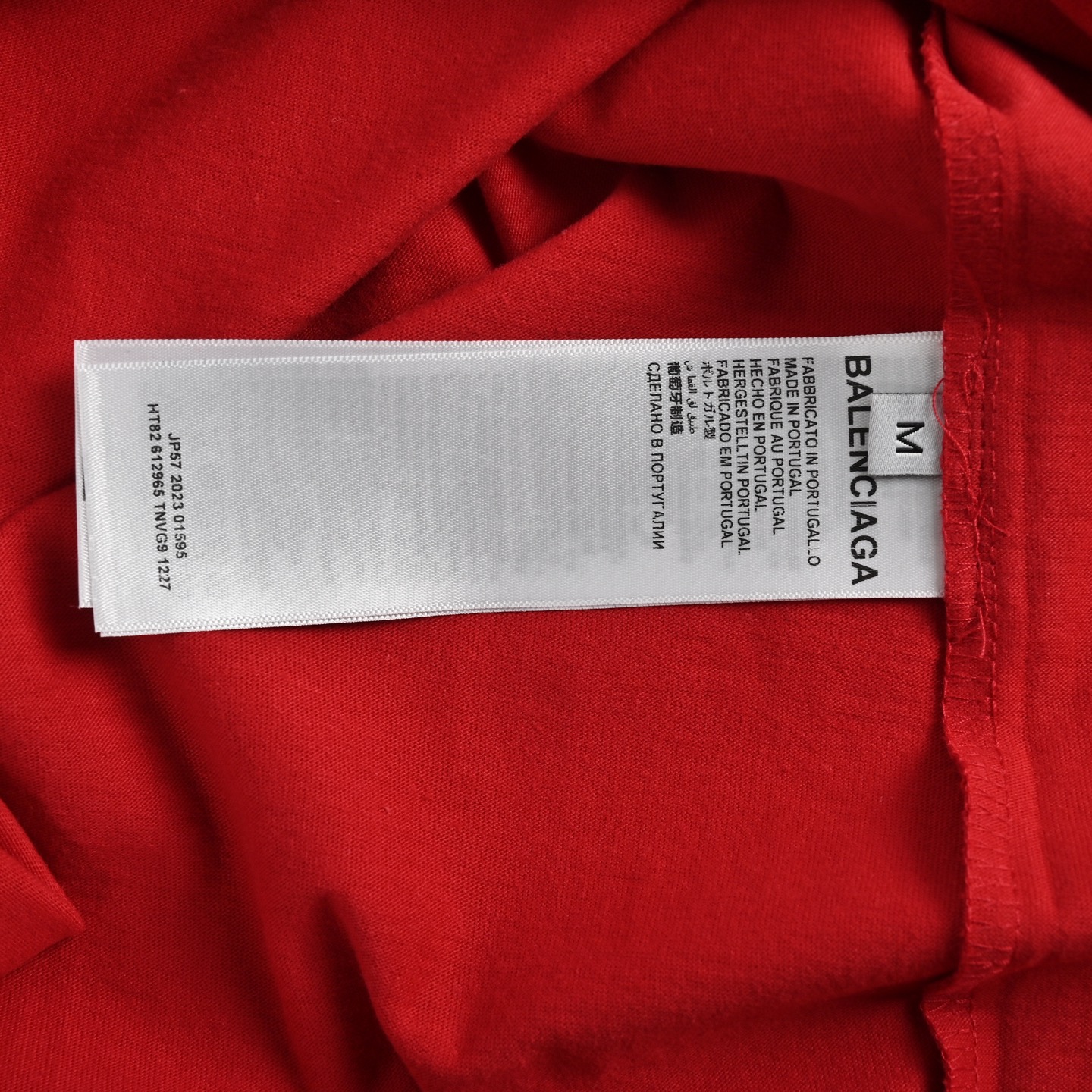 Balencia supermarket joint-branded print short sleeves