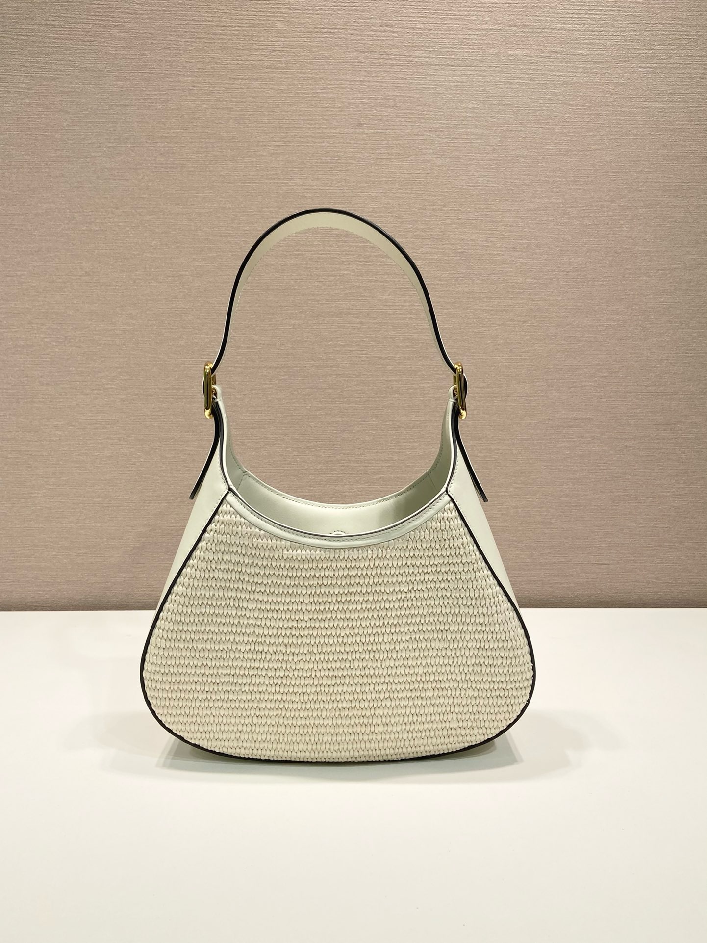 Prada Cleo Straw Bag 1BC179