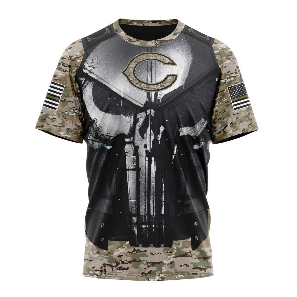 CHICAGO BEARS 3D HOODIE SPECIAL VETERAN KITS