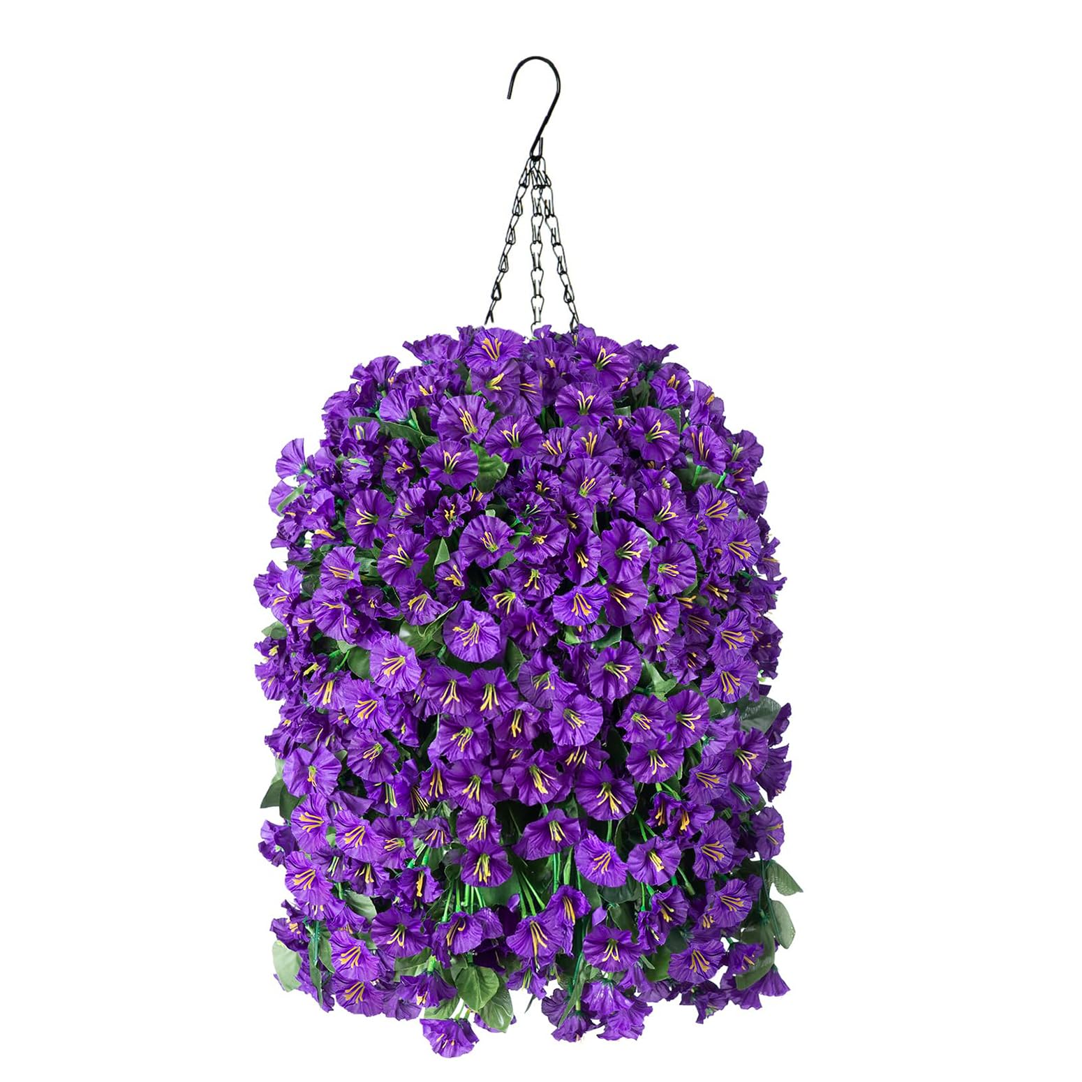 🔥ON SALE🔥Artificial Faux Hanging Flowers Plants Basket🏆Top #1 Sping Sale
