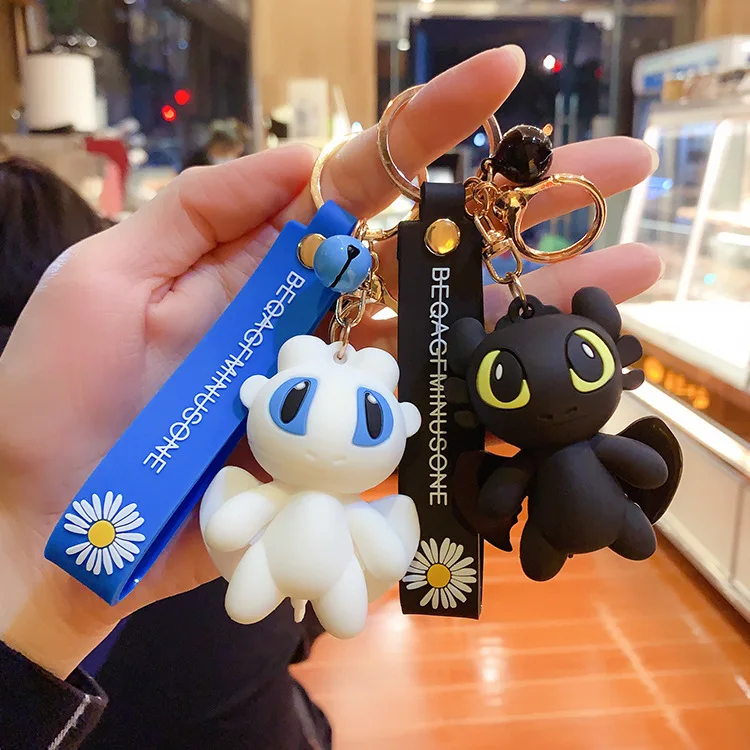 Night Fury and Lightning Fury keychain