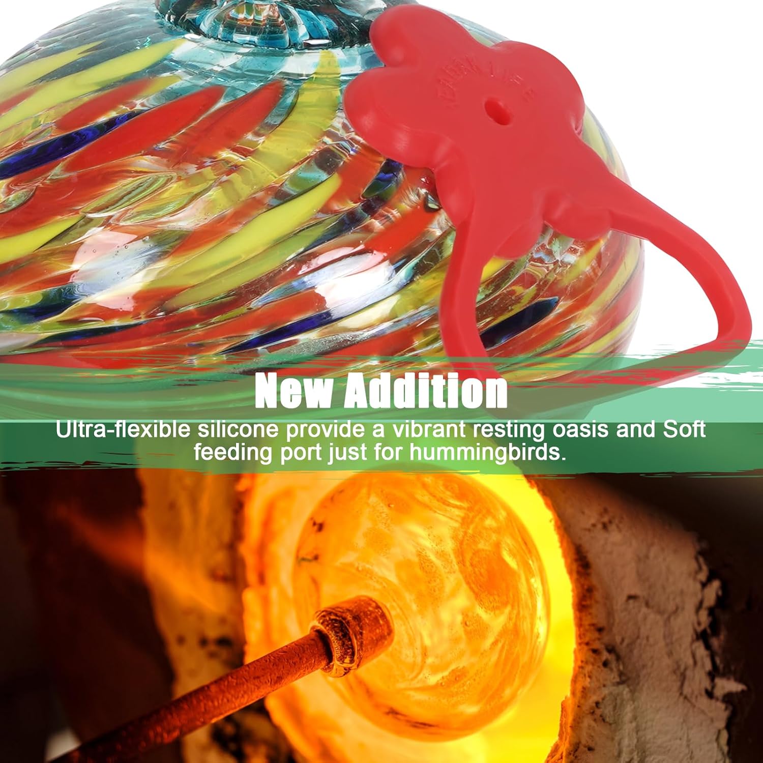 On Sale🔥Solar Moon Light Hummingbird Feeders
