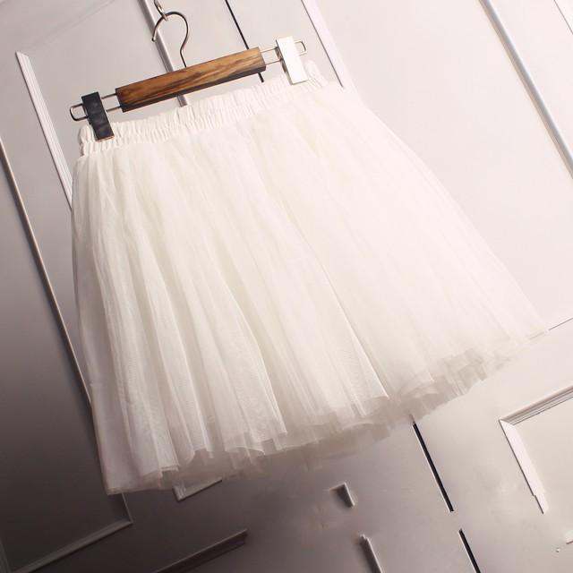 Lovely Tulle Mini Skirt, Short Women Skirt, Cute Skirts