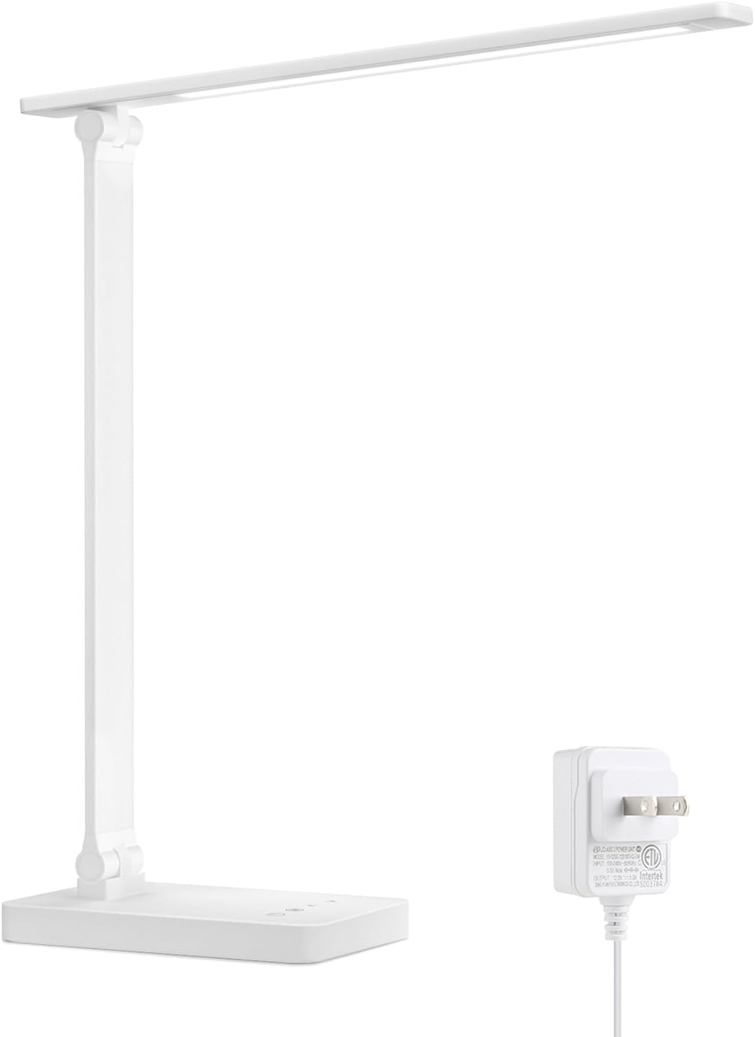 Lepro LED Desk Lamp for Home Office, 9.5W 750LM Metal Touch Control Desk Light, 5 Color Modes 5 Brightness Level, Eye Caring Task Lamp For Reading, Sewing, Crafts, School Supplies, Puzzle Light, Black