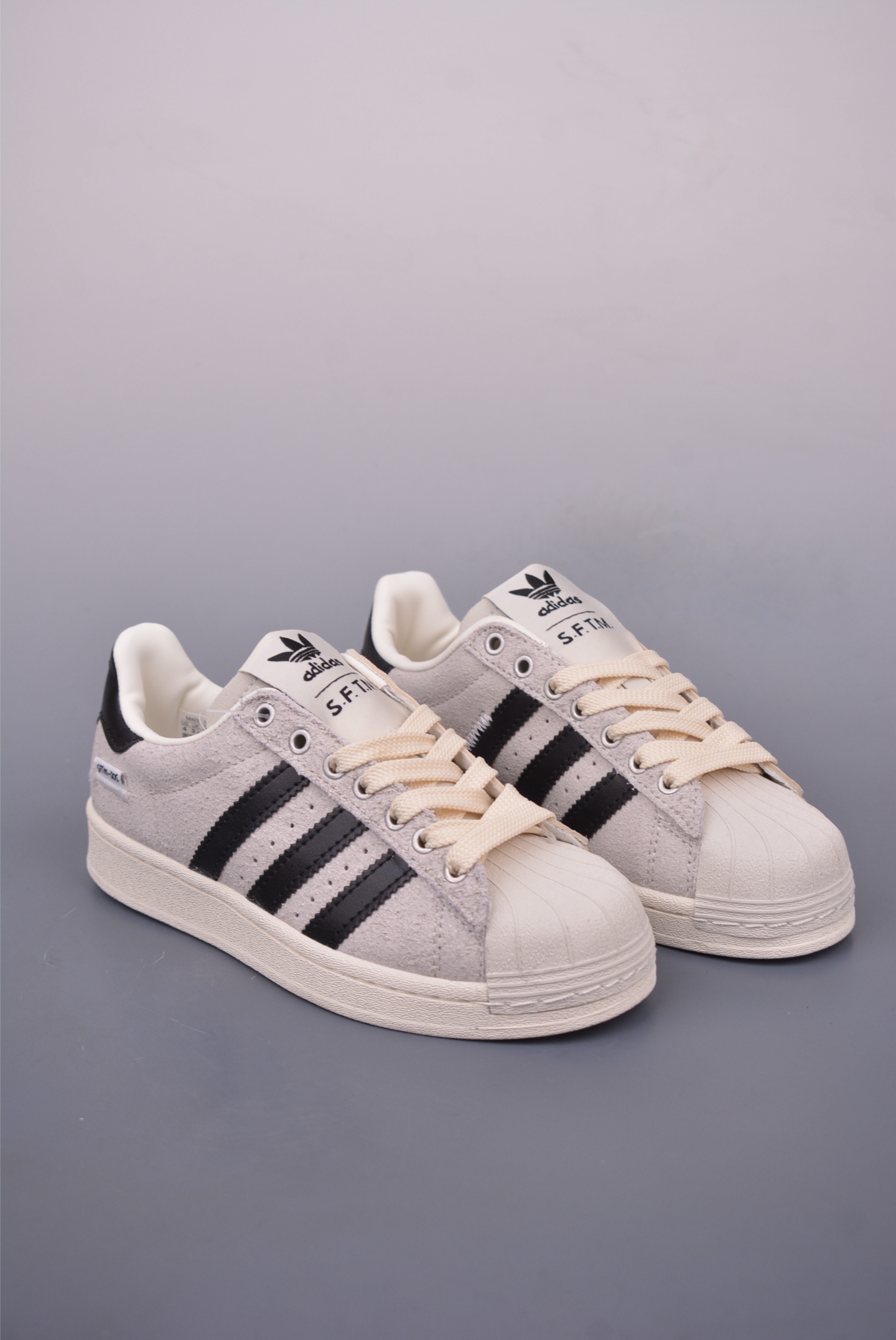 SONG FOR THE MUTE x adidas originals Superstar82 sneakers beige gray black JQ0958