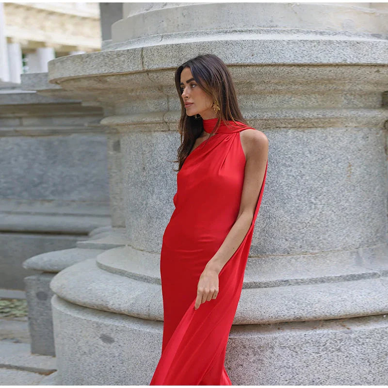 Sexy Backless Long Dress