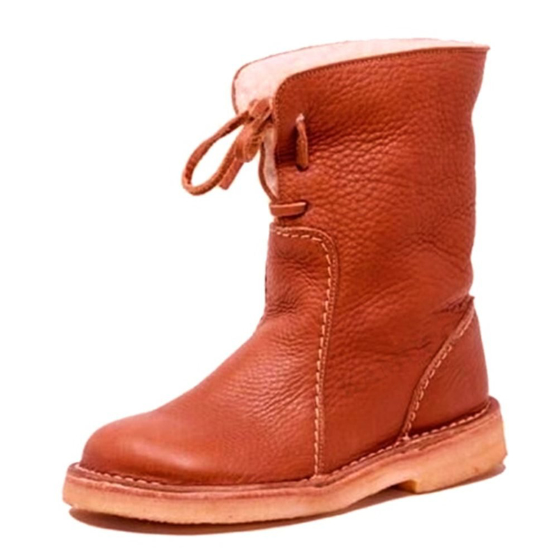 🔥Last Day 70% OFF - Orthopedic Waterproof Leather Snow Boots