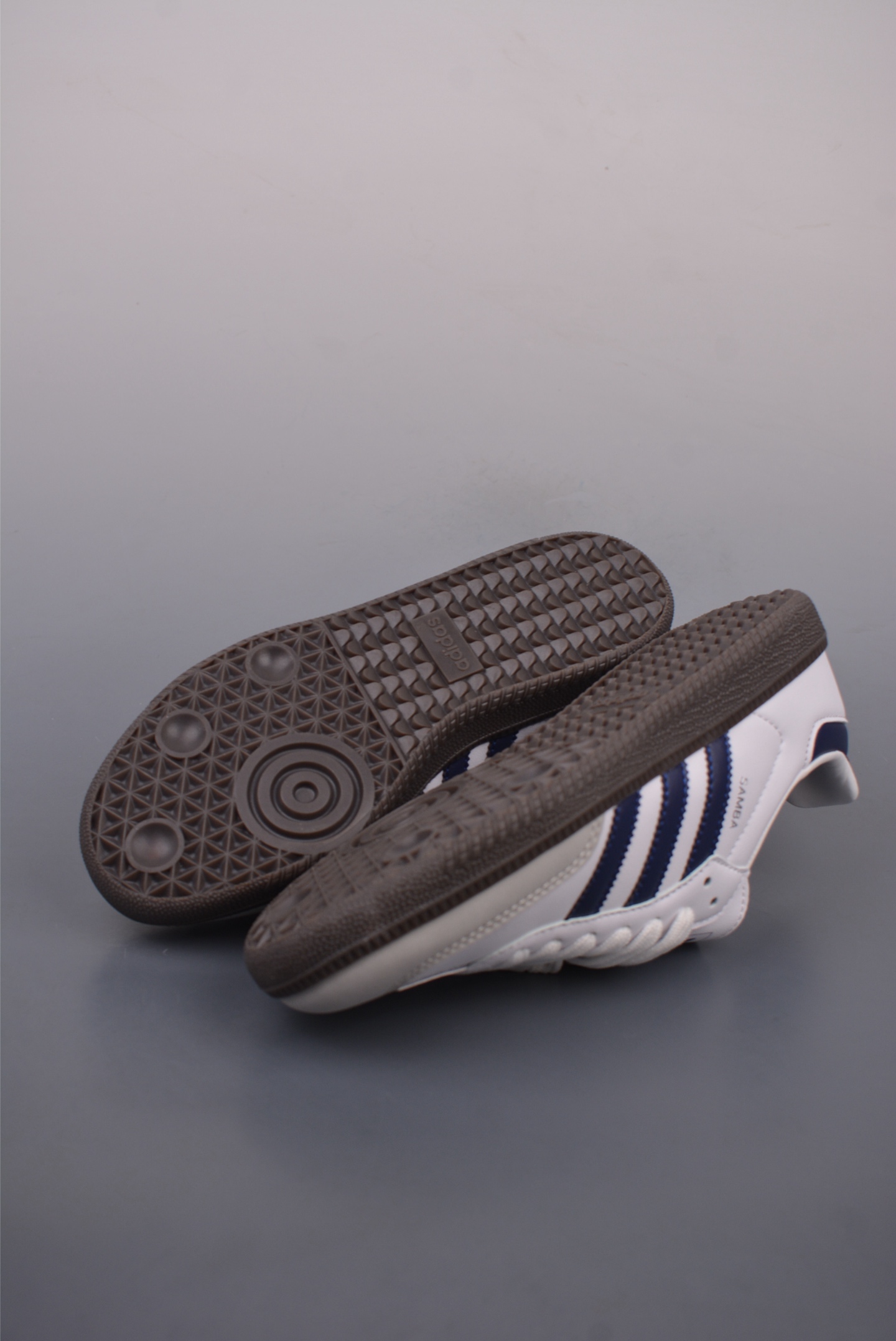 Adidas Originals Samba OG white gray blue  JH5688