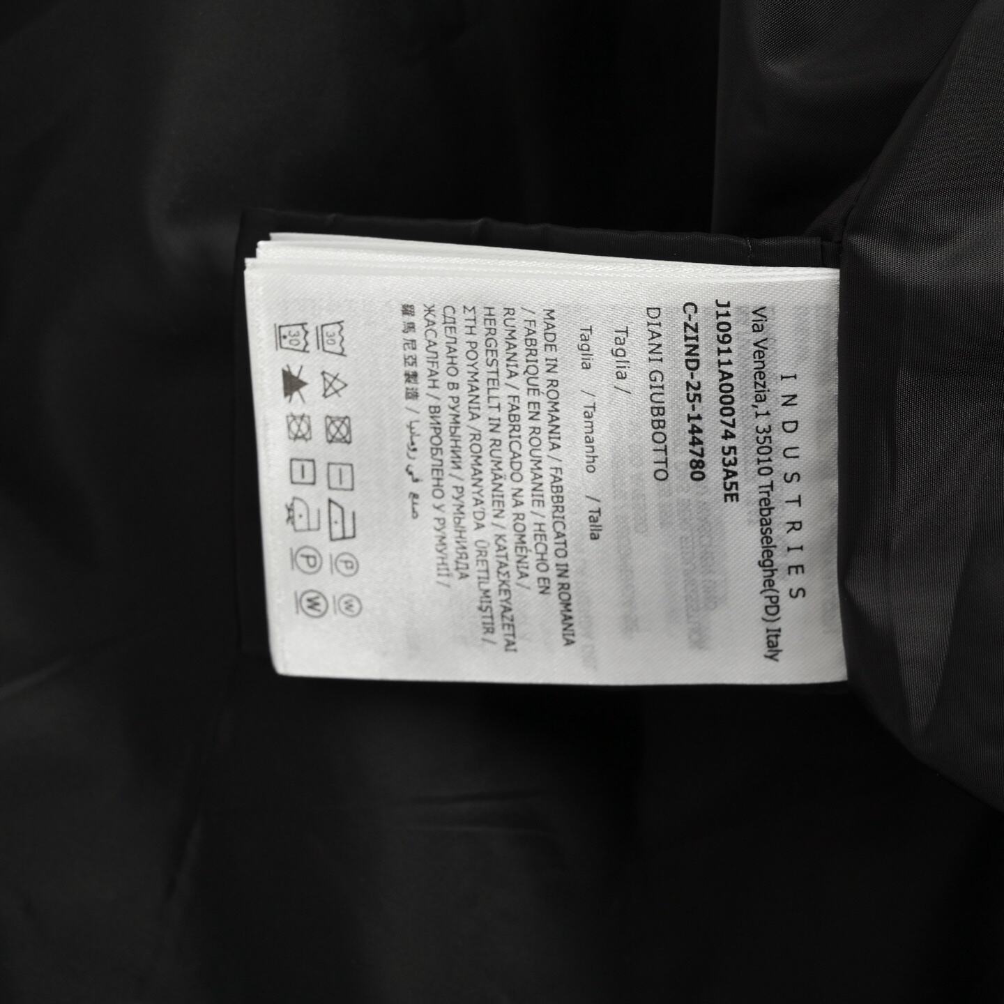 Moncler 25ss reflective print hooded jacket