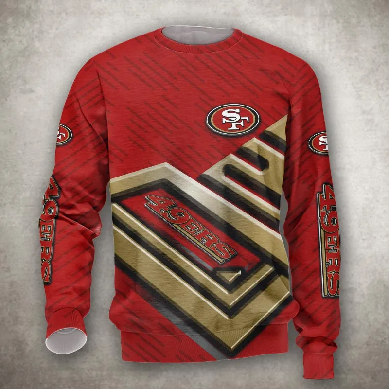 SAN FRANCISCO 49ERS 3D HOODIE DK4399
