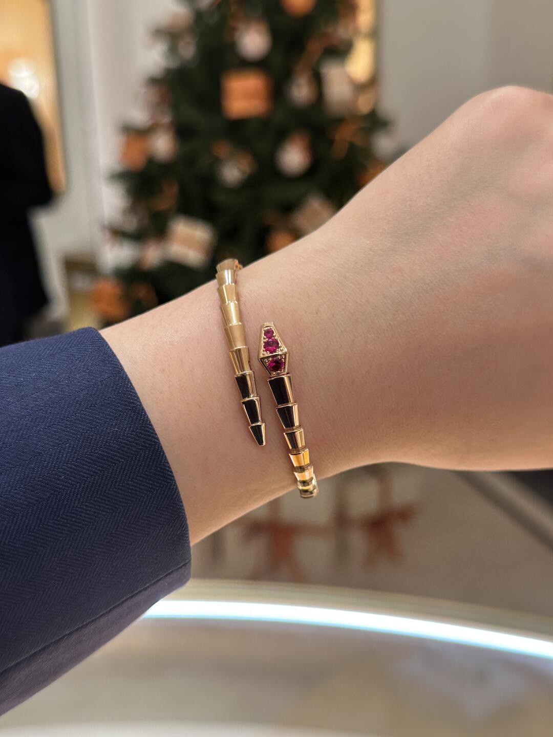 Bulgari Ruby Limited Edition Snake Bracelet