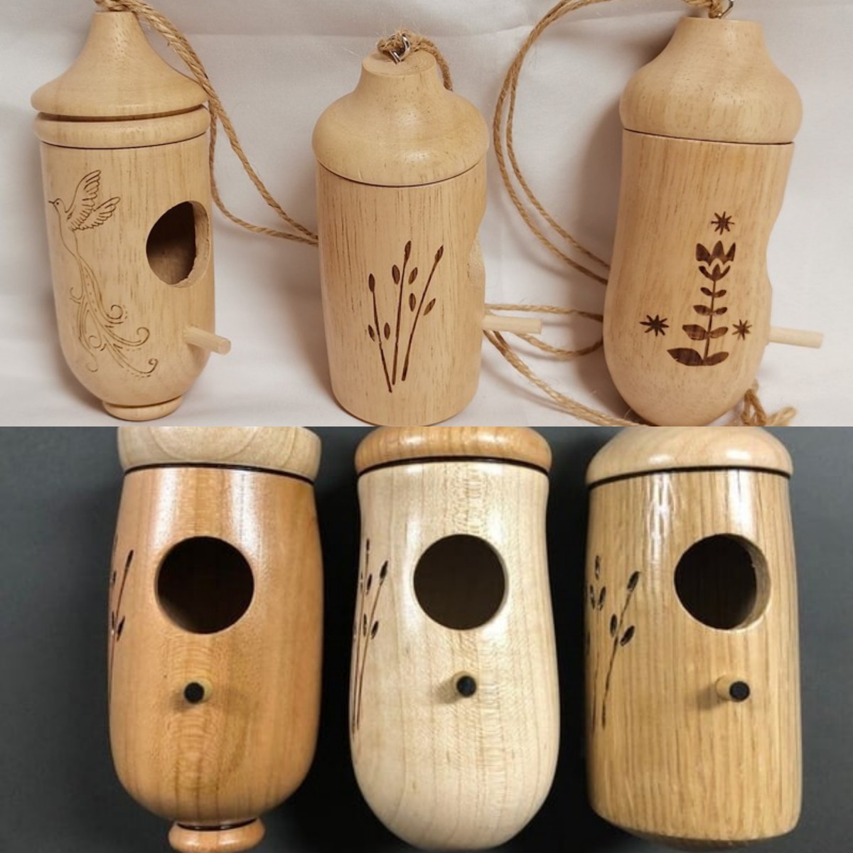 🔥Last Day Promotion-[SAVE 50% OFF]--Handmade Wooden Hummingbird House-Gift for Nature Lovers