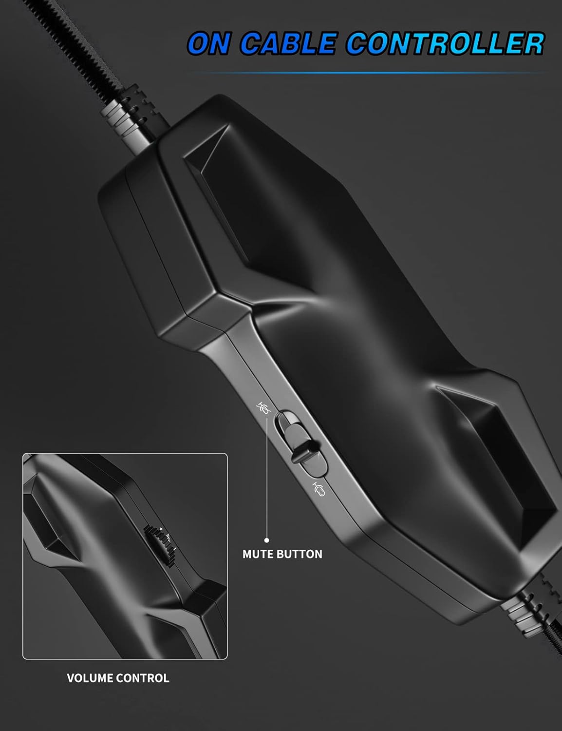 ZIUMIER Z66 Gaming Headset, Wired, Over-Ear, Noise Cancelling Mic, RGB Light, Stereo Surround Sound, Compatible with PS4, PS5, Xbox One, Laptop (Green)