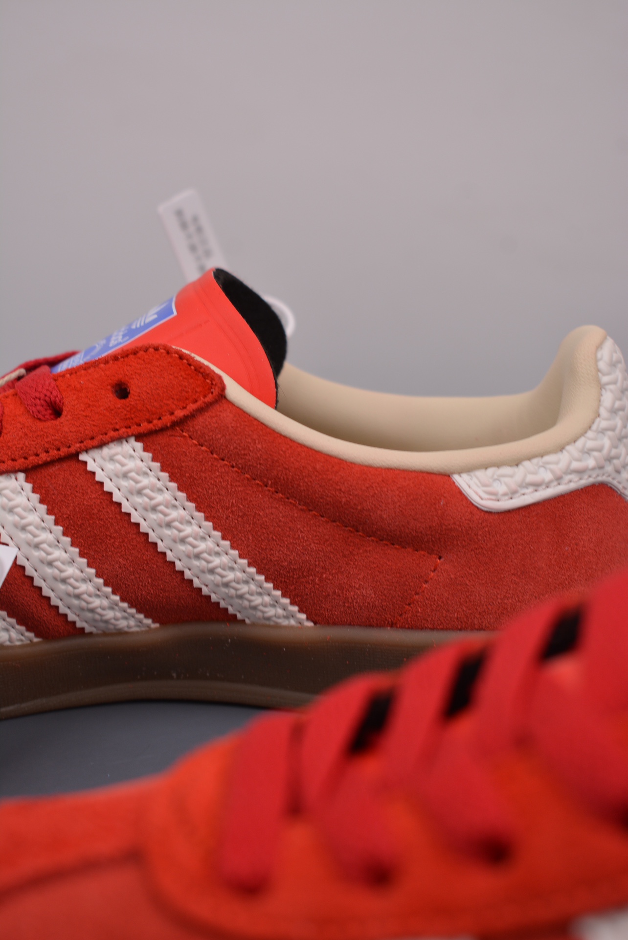 Adidas Gazelle Indoor Trainers Red and White IF1808
