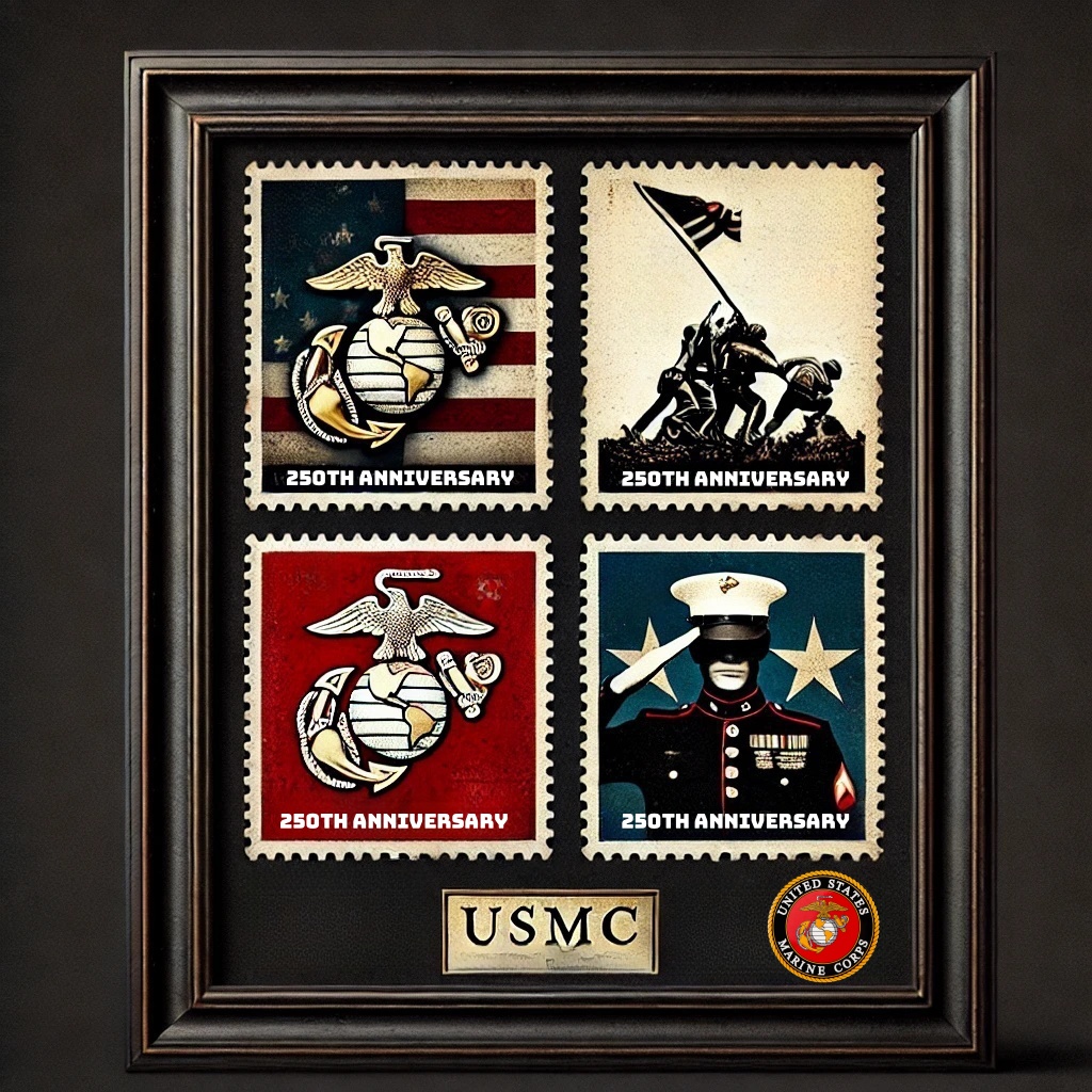 250th Anniversary Military Stamp Collection