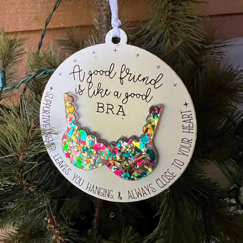 Best Friend Gift | Good Friend is Like a Bra