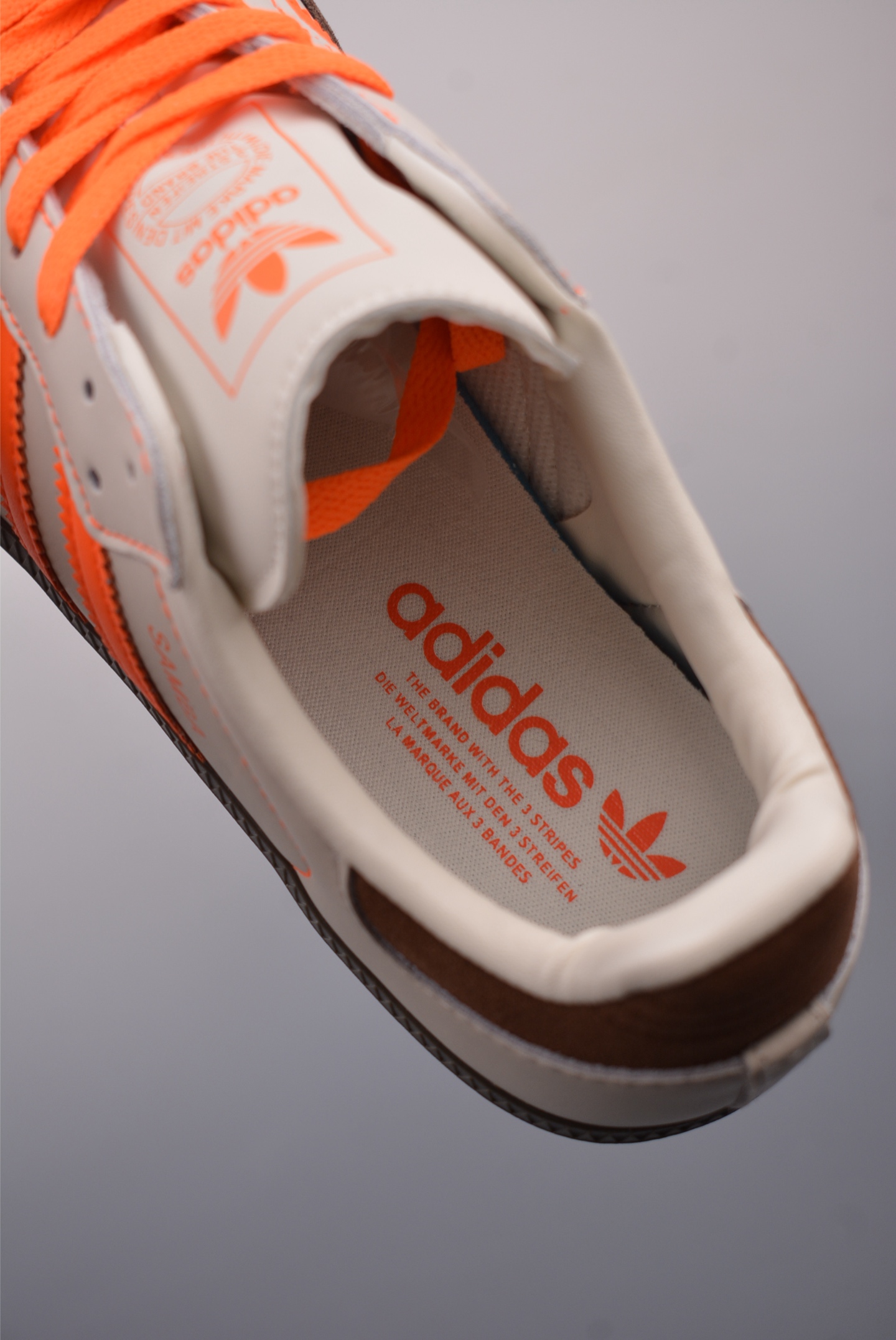 Adidas Originals Samba OG White Orange Brown JI2732
