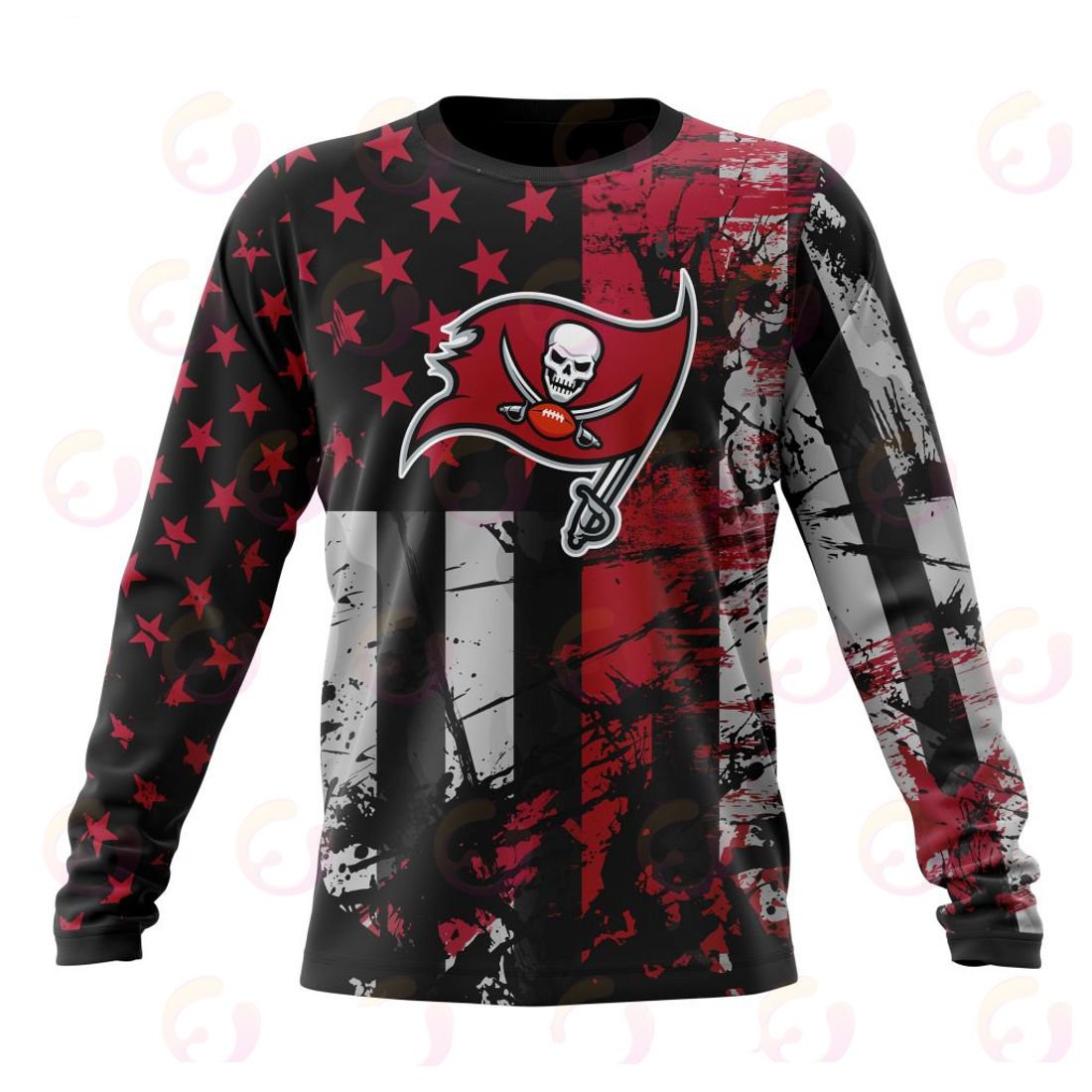 TAMPA BAY BUCCANEERS 3D HOODIE JERSEY FOR AMERICA