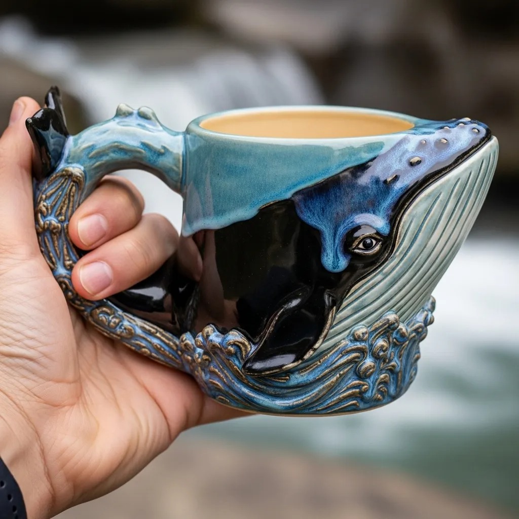 Drinking with the Sea Sea Animal Ceramic Mug