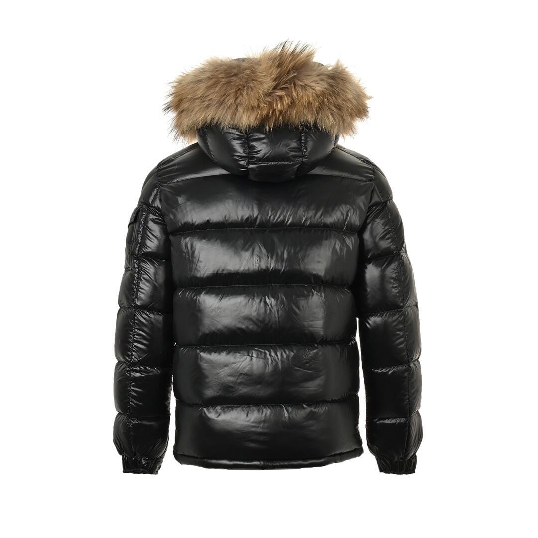Moncler MAYAFUR Maya fur collar hooded down jacket