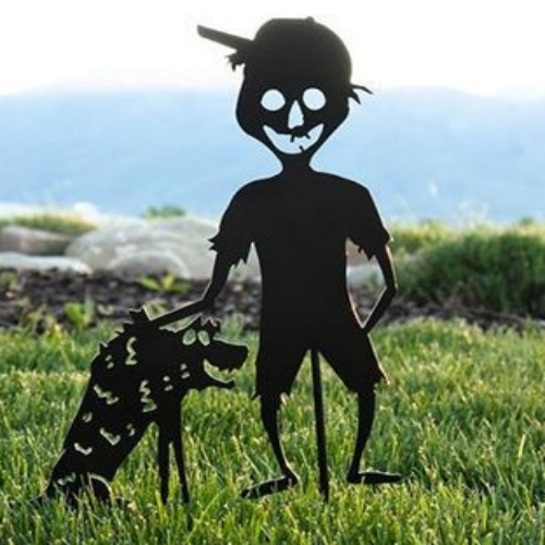 (🔥Hot Sale Now-SAVE 60% OFF)-Cute Ghost Zombie-Metal Yard Art