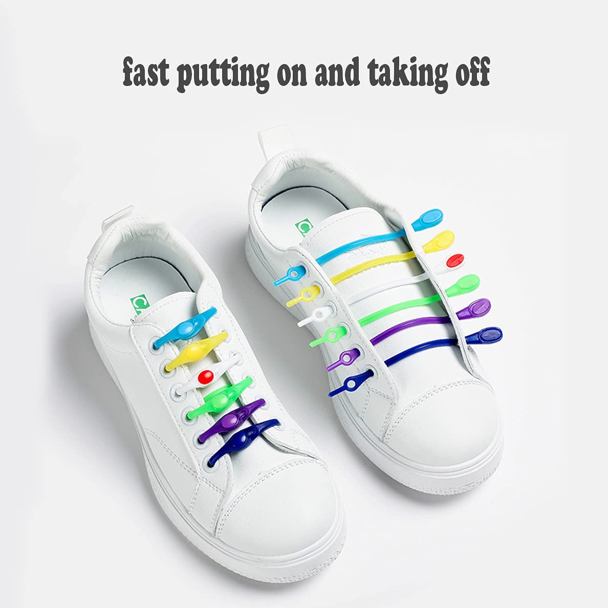 🔥Last Day Promotion 50% OFF-Lazy Elastic Shoelaces-BUY 2 GET 1 FREE NOW