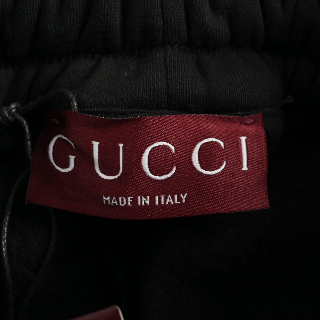 Gucci Black Web Trousers Set