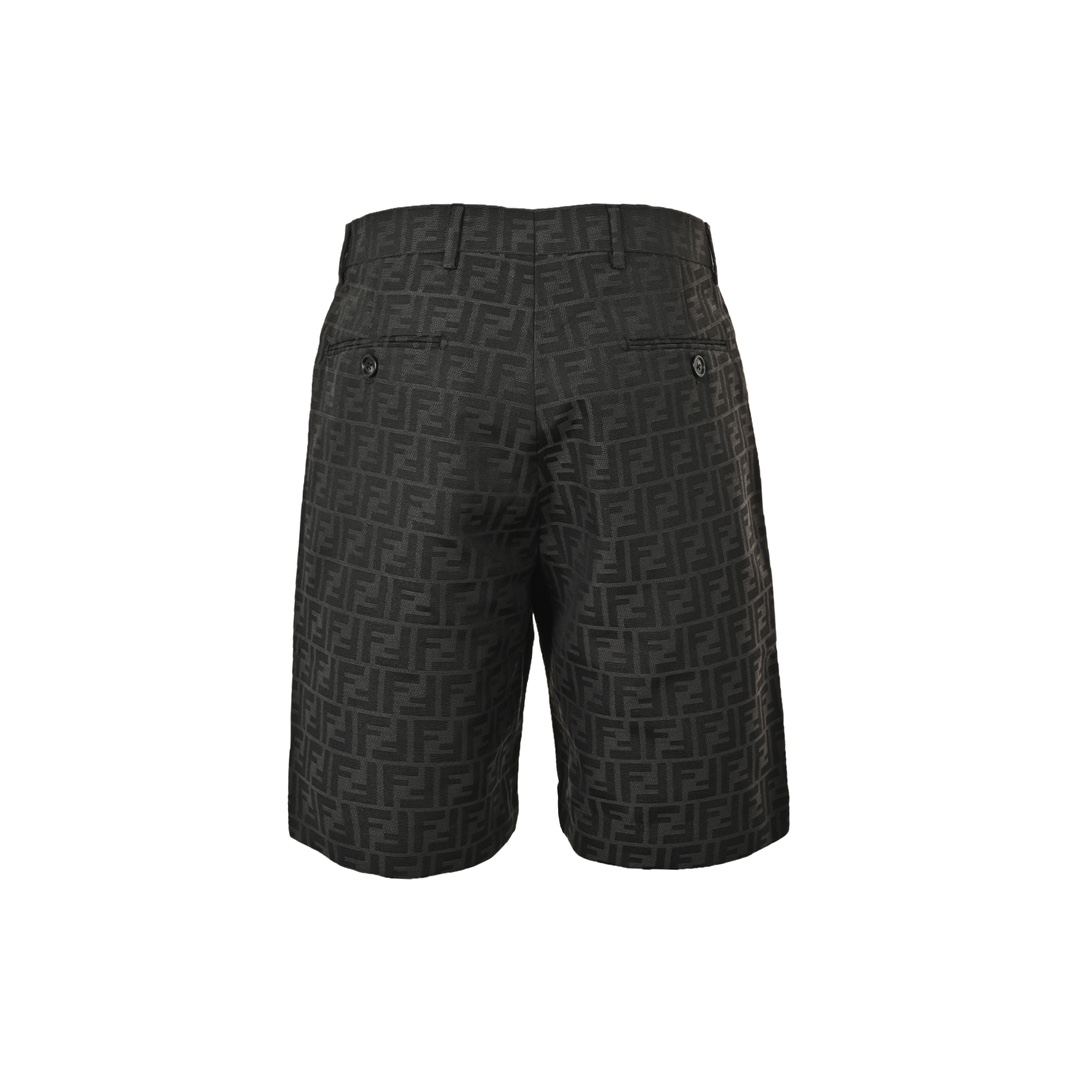Fendi 24ss FF monogram full print jacquard shorts